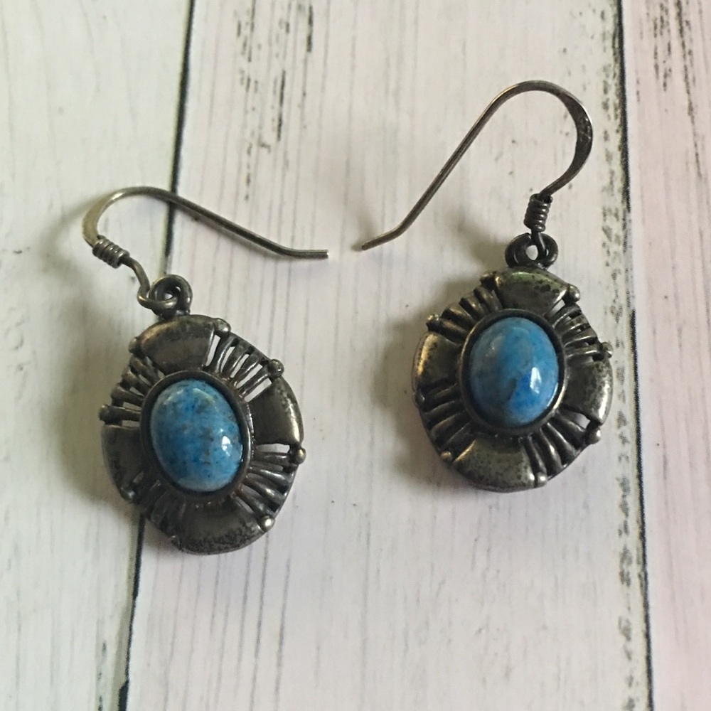 ❤️925 M Turquoise Sterling Silver Earrings❤️